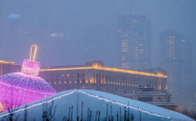 Москвичей предупредили о надвигающейся метели