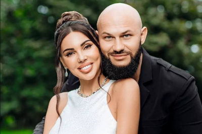 Джиган встретил Оксану Самойлову на съемках и подарил ей букет роз